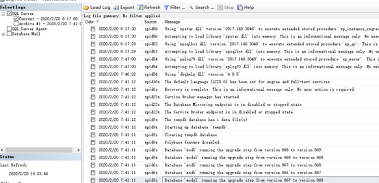 数据库日志分析