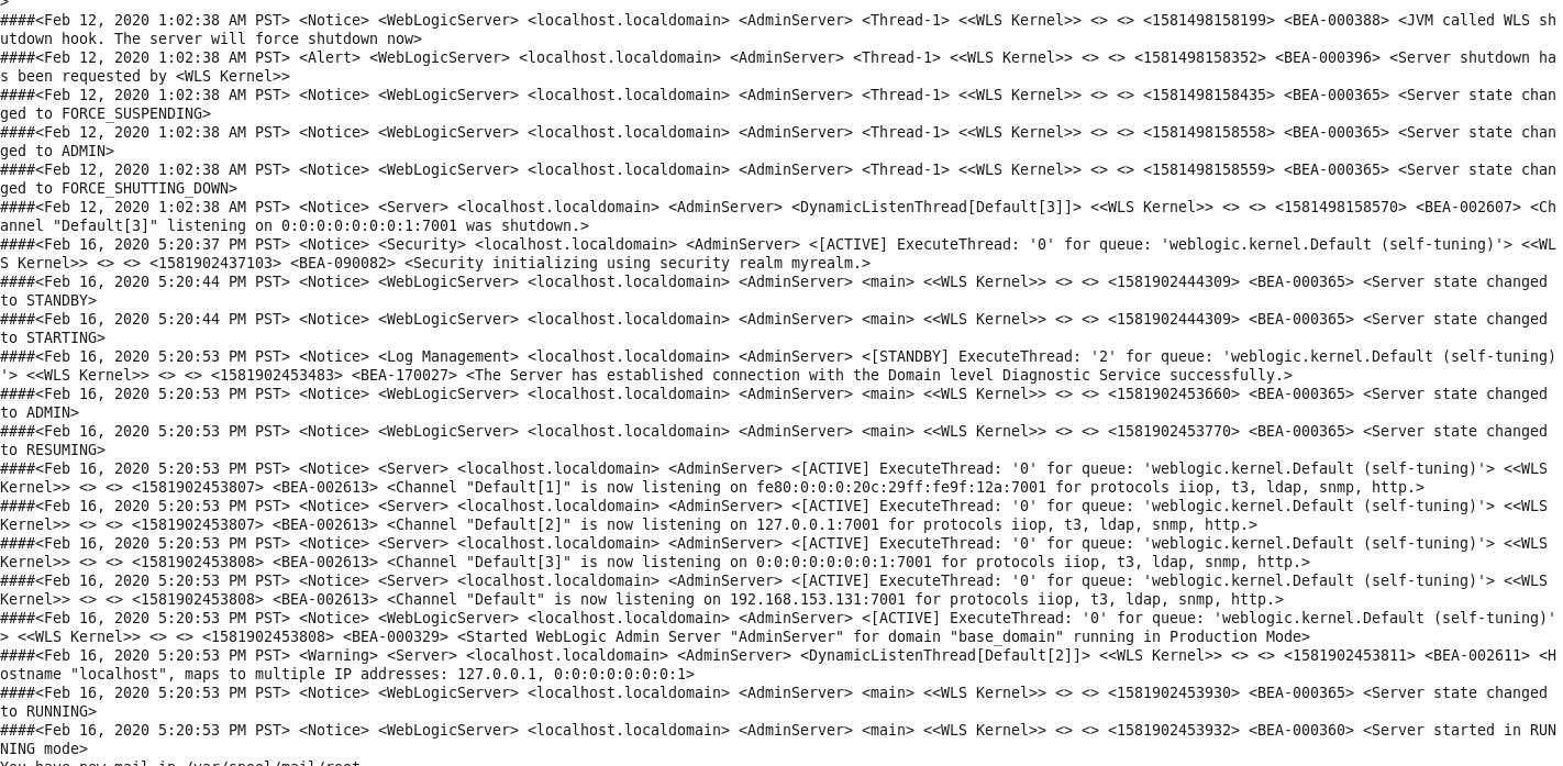 中间件日志分析